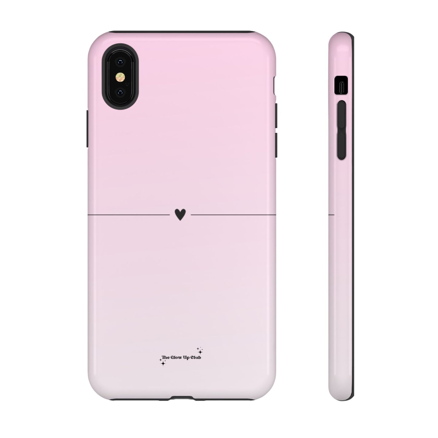 Pastel pink heart - tough case