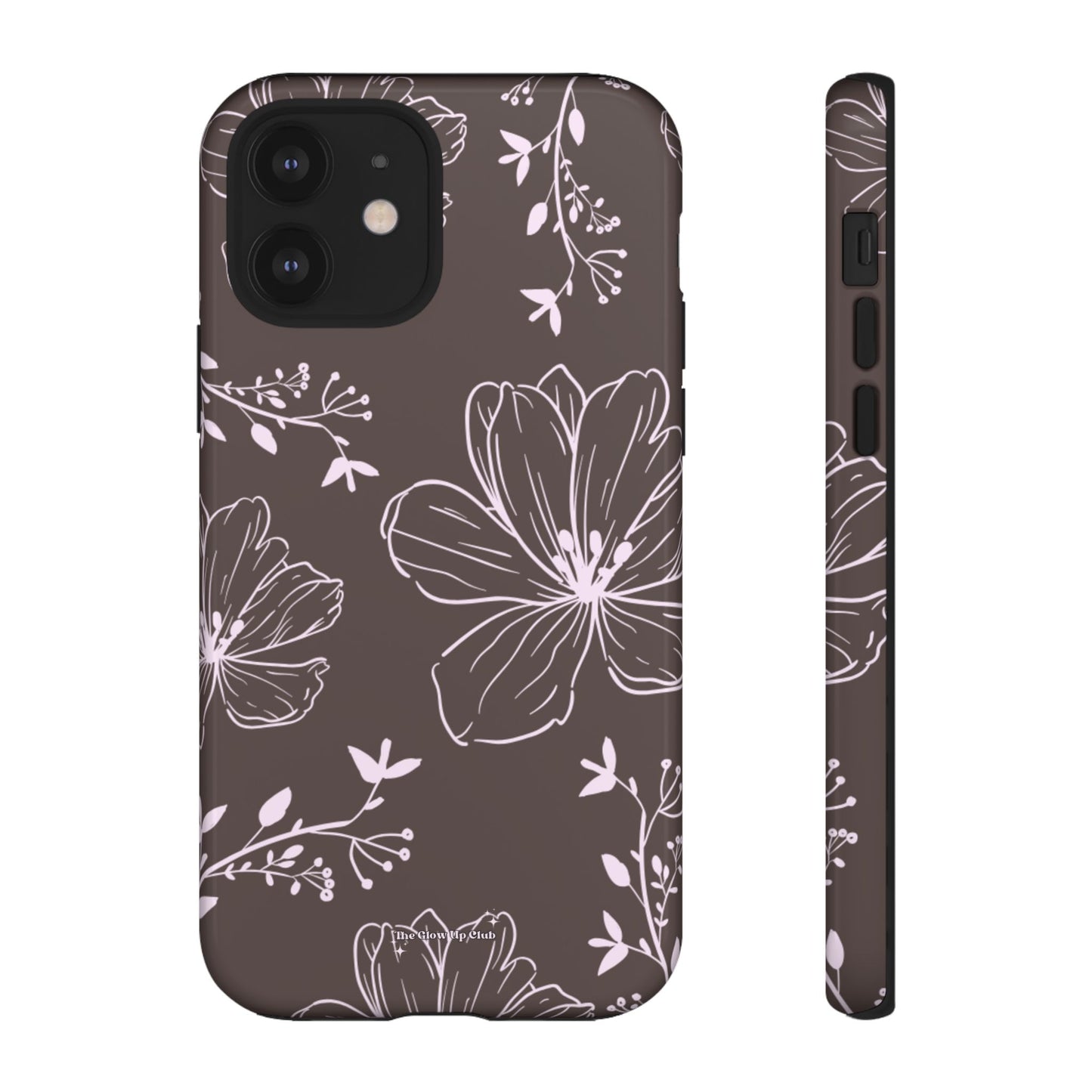 Realistic flowers grey - tough case