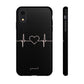 Heart line black - tough case