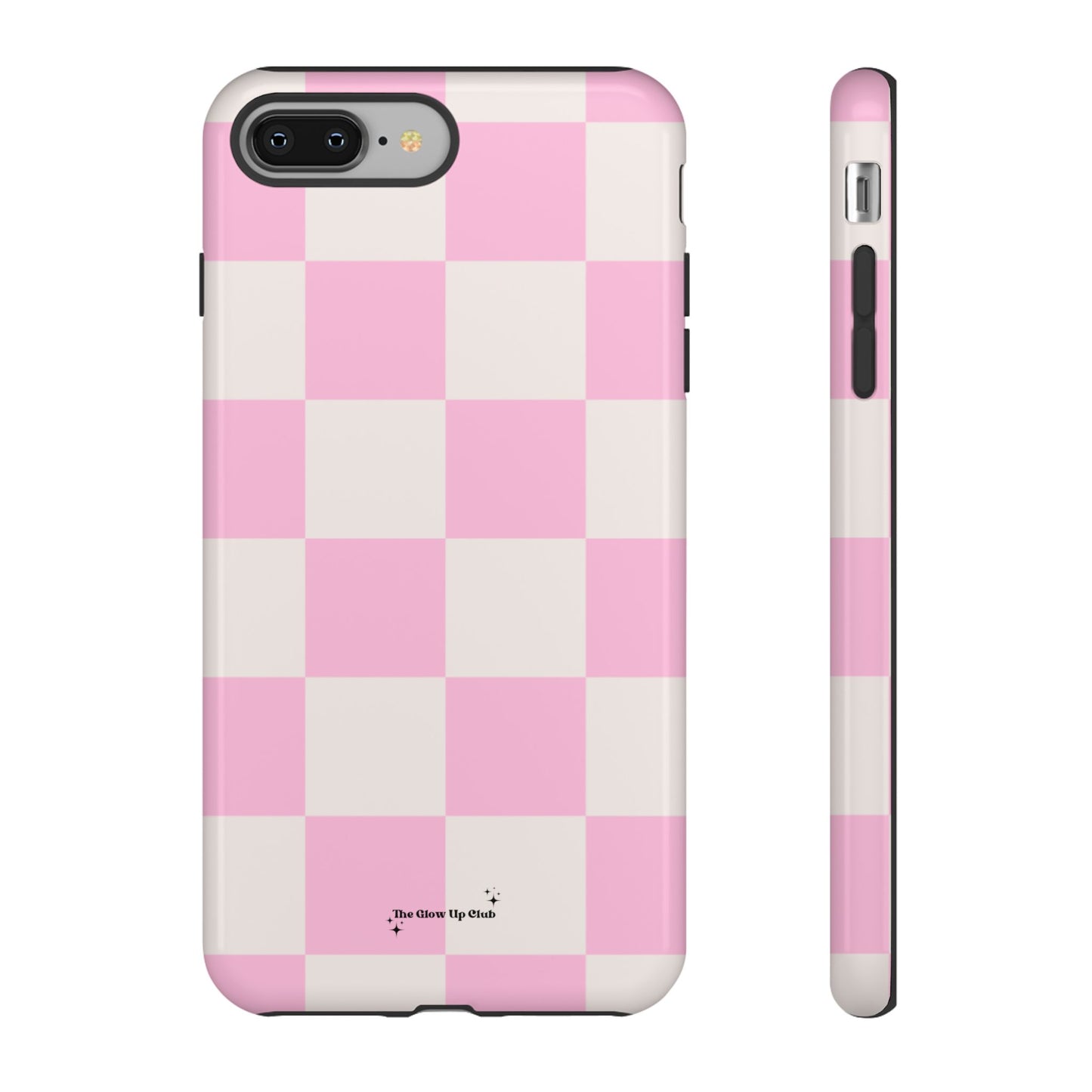 Pink white checkers - tough case