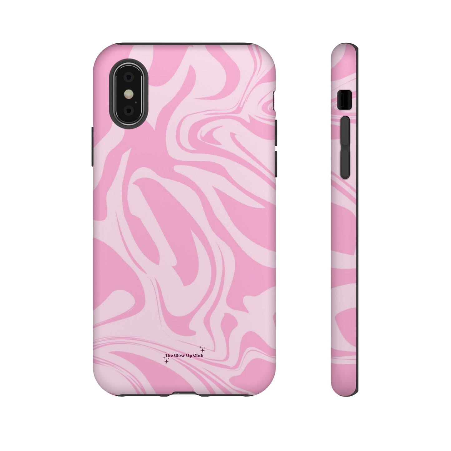 Pink abstract pattern - tough case