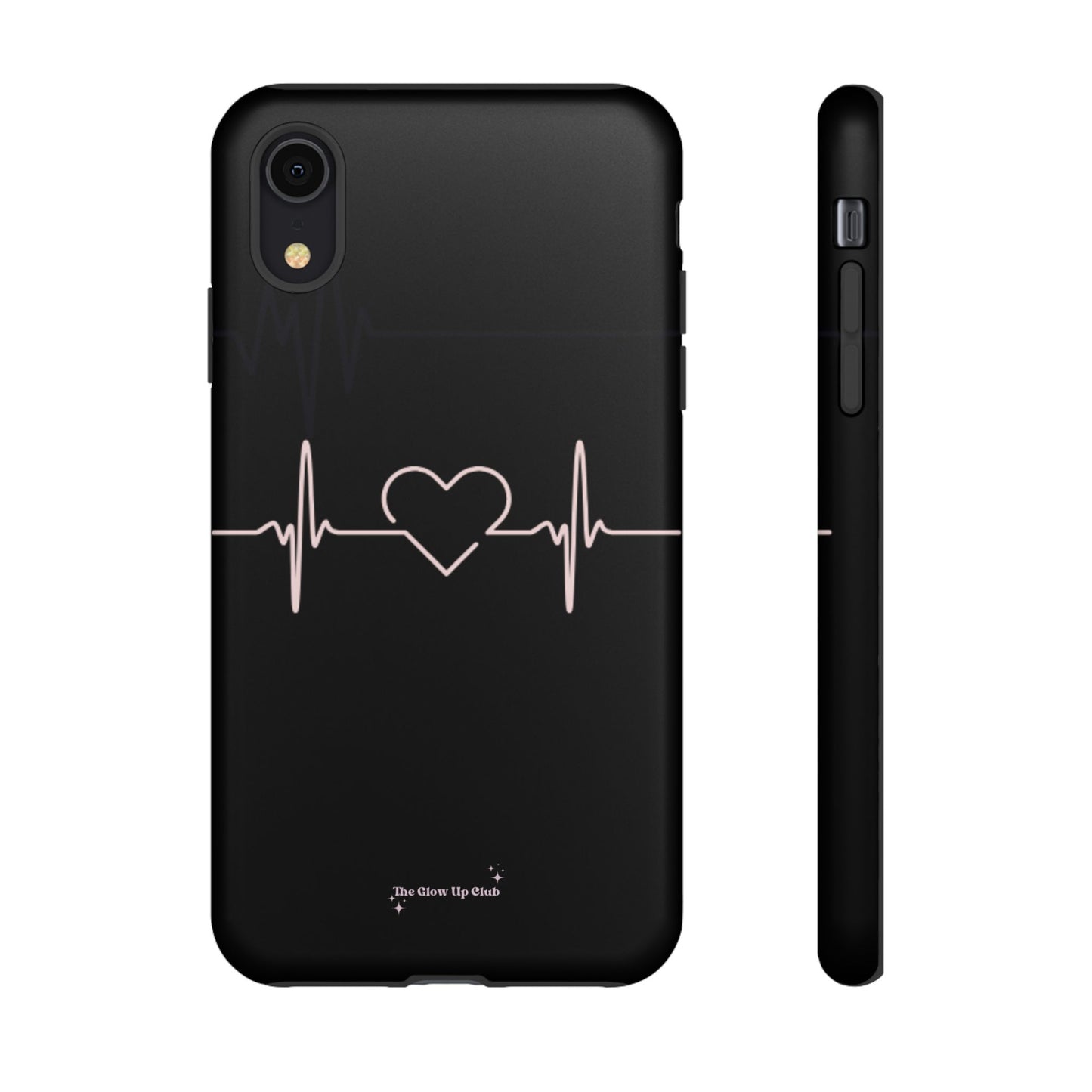 Heart line black - tough case