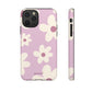 Floral pattern purple - tough case