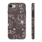 Realistic flowers grey - tough case