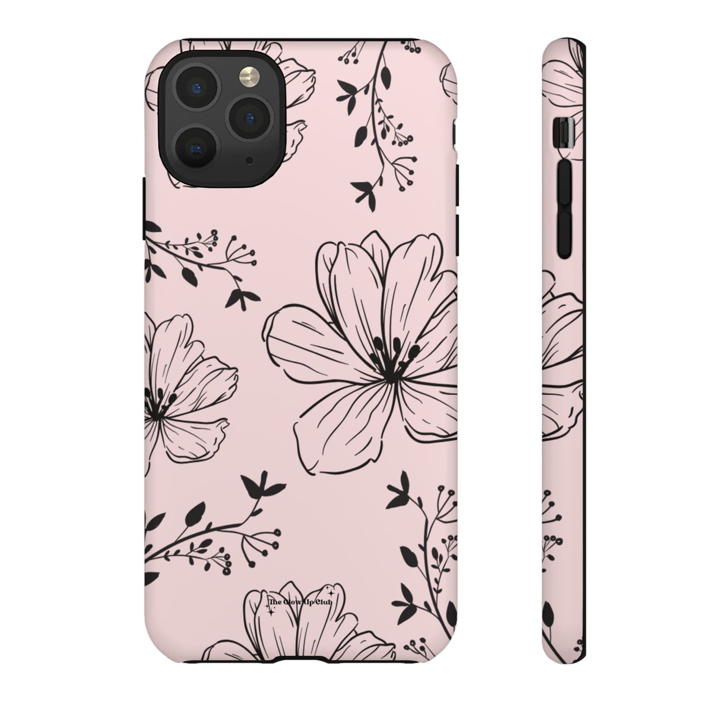 Realistic flowers pink - tough case