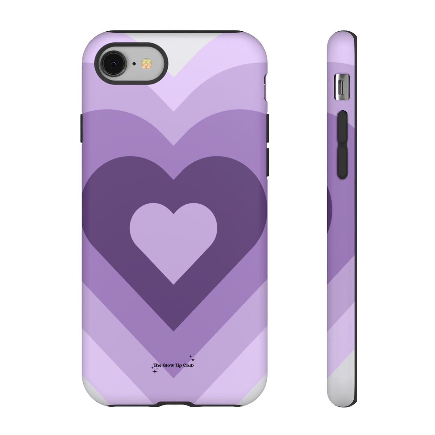 Heart layers purple - tough case