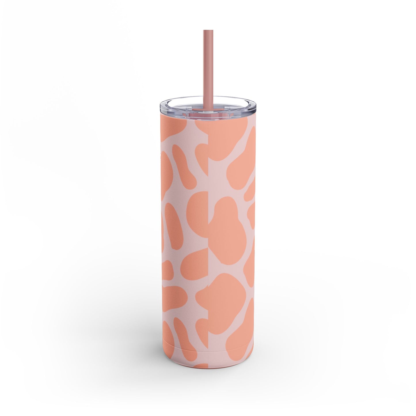 Orange and pink giraffe Tumbler, 20oz