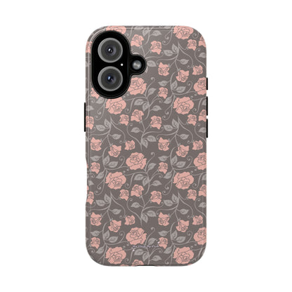 Small roses brown - tough case