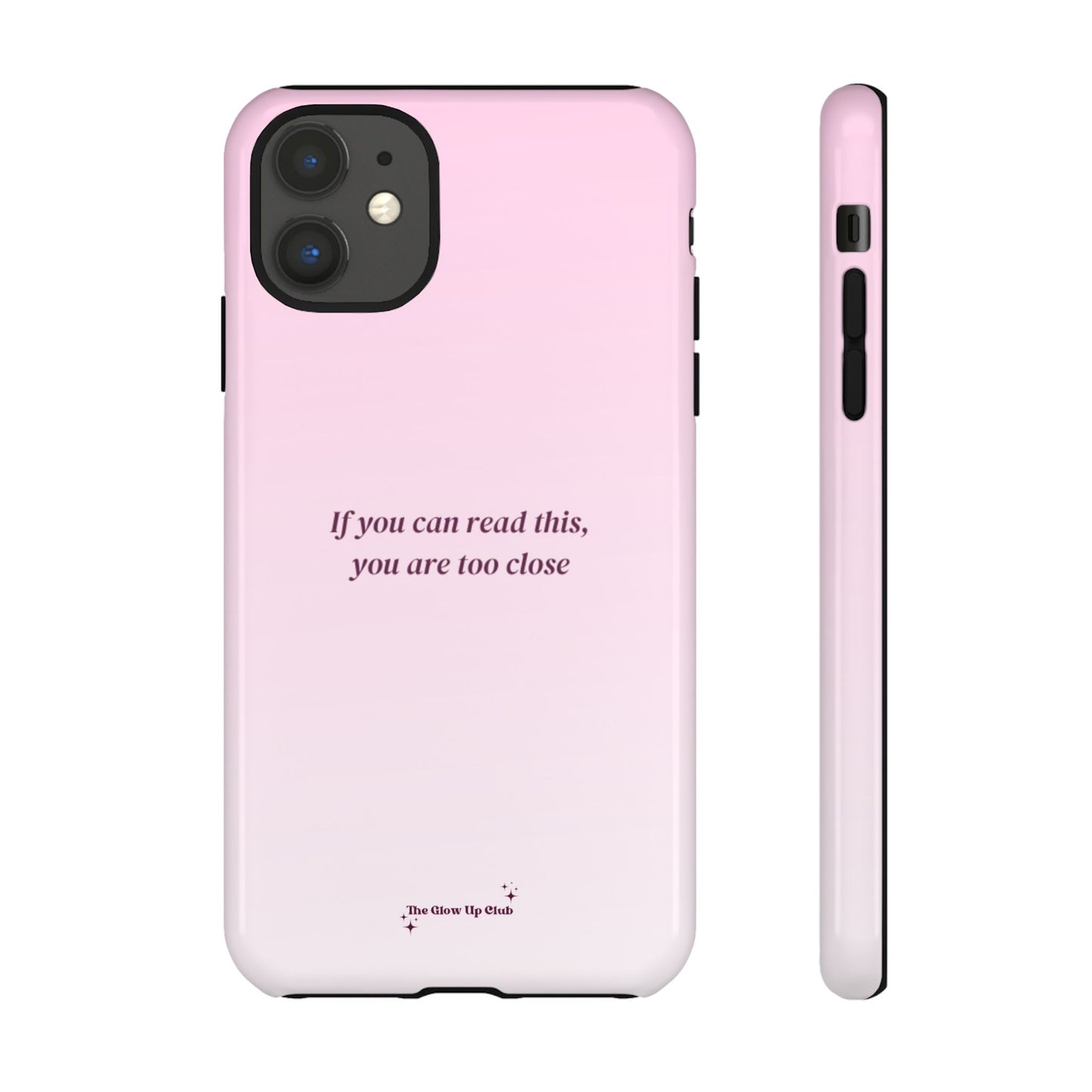 If you can read this pink - tough case