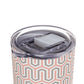 Pink grey pattern Tumbler, 20oz