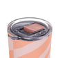 Zebra pink orange print Tumbler, 20oz