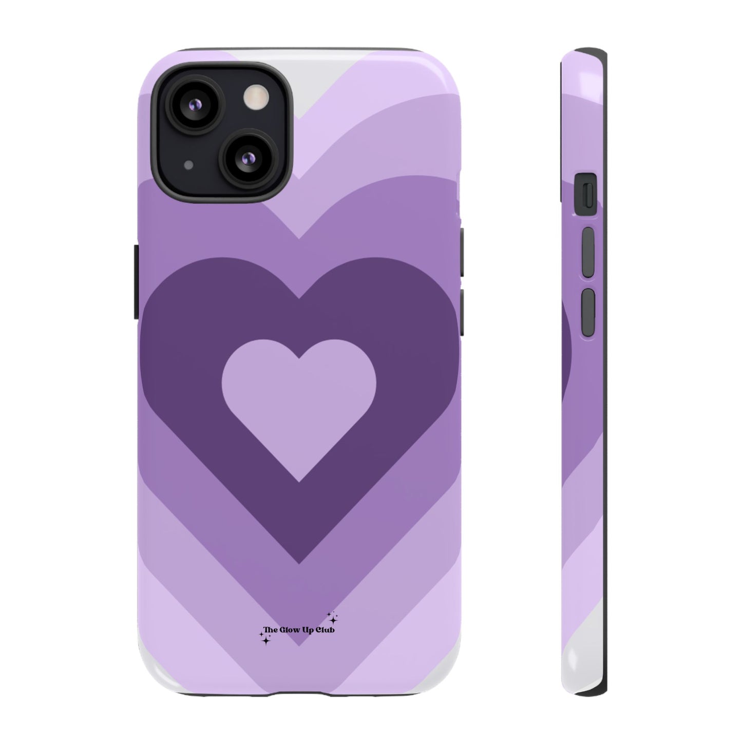 Heart layers purple - tough case