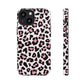 Leopard print pink - tough case