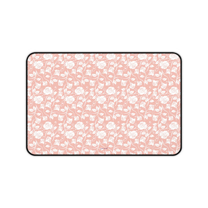 Small roses pink - Desk Mat