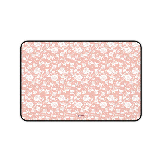 Small roses pink - Desk Mat