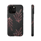 Rose gold leaves minimalistic - tough case