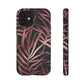 Rose gold leaves - tough case