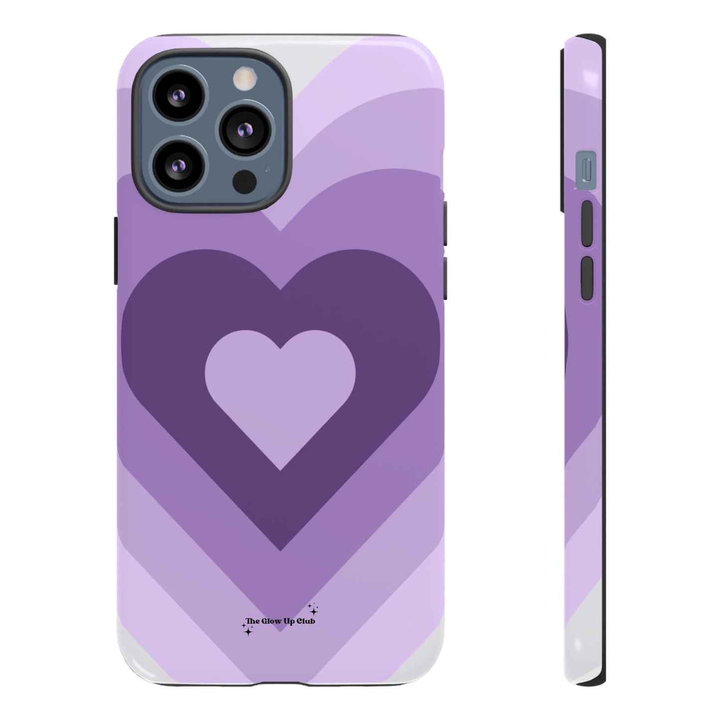 Heart layers purple - tough case