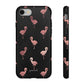 Rose gold flamingos - tough case