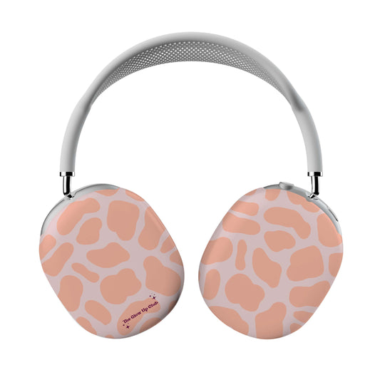 Orange and pink giraffe - AirPod Max Cases