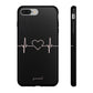 Heart line black - tough case