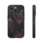 Rose gold leaves minimalistic - tough case