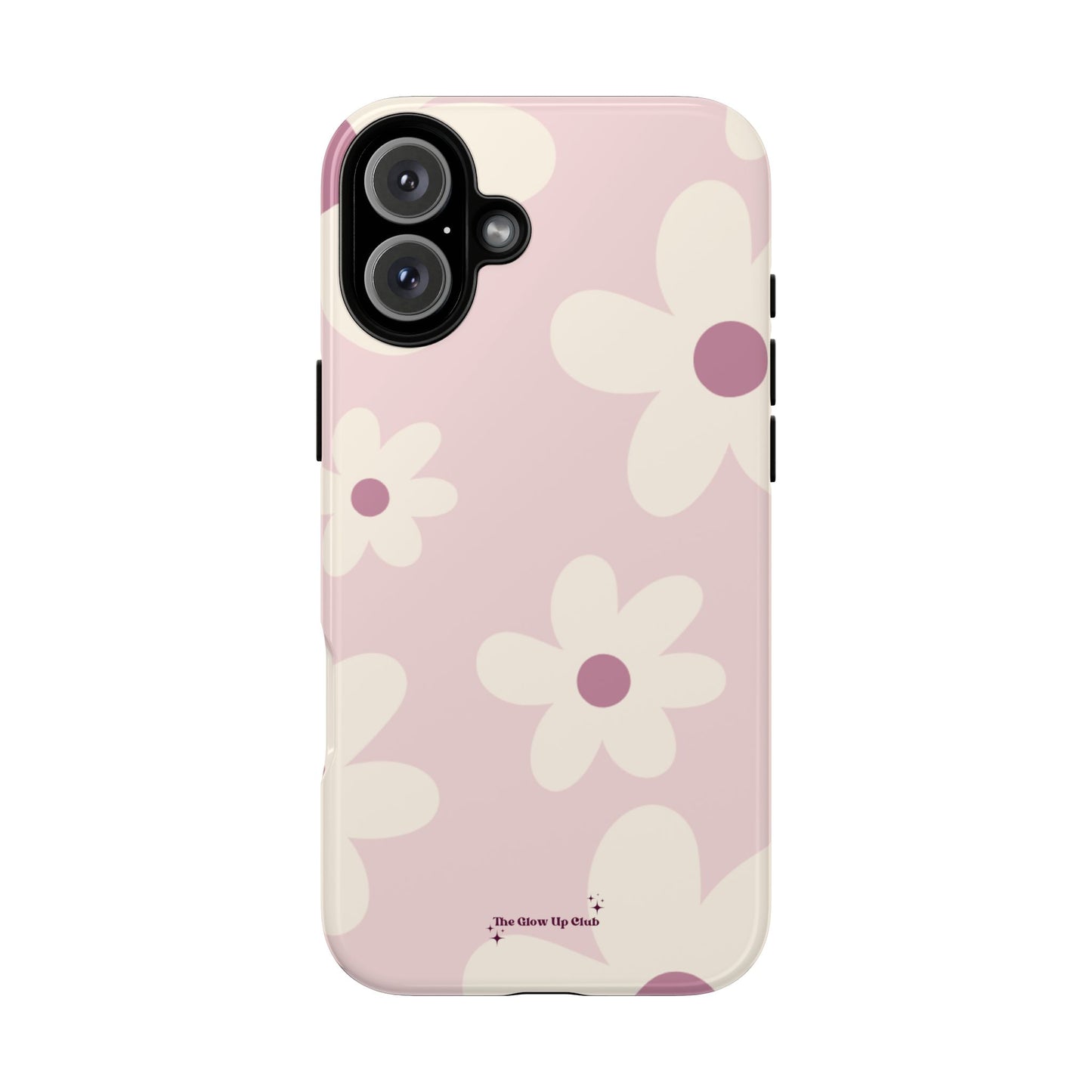 Floral pattern pink - tough case