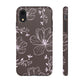 Realistic flowers grey - tough case