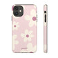 Floral pattern pink - tough case