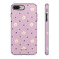 Flowers and dots pink - tough case