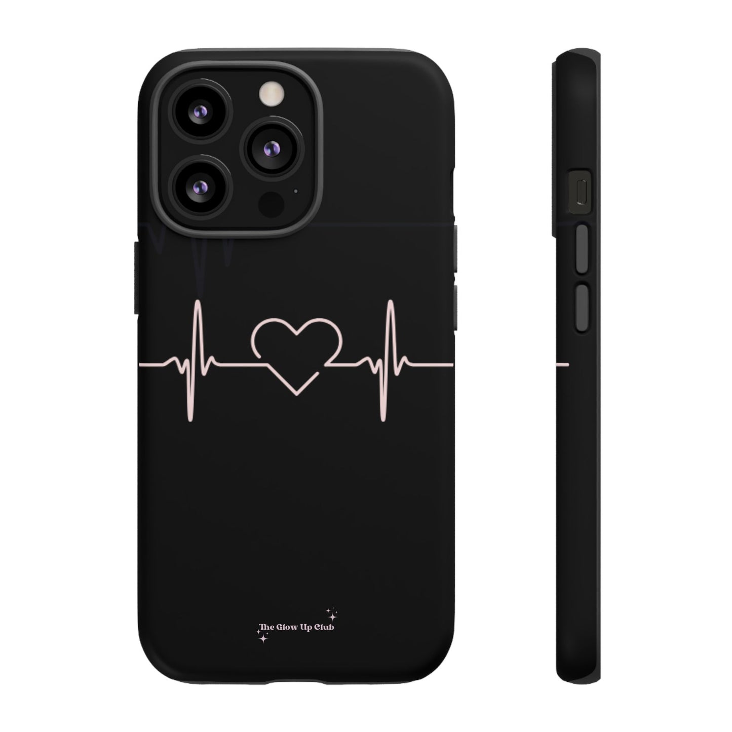 Heart line black - tough case