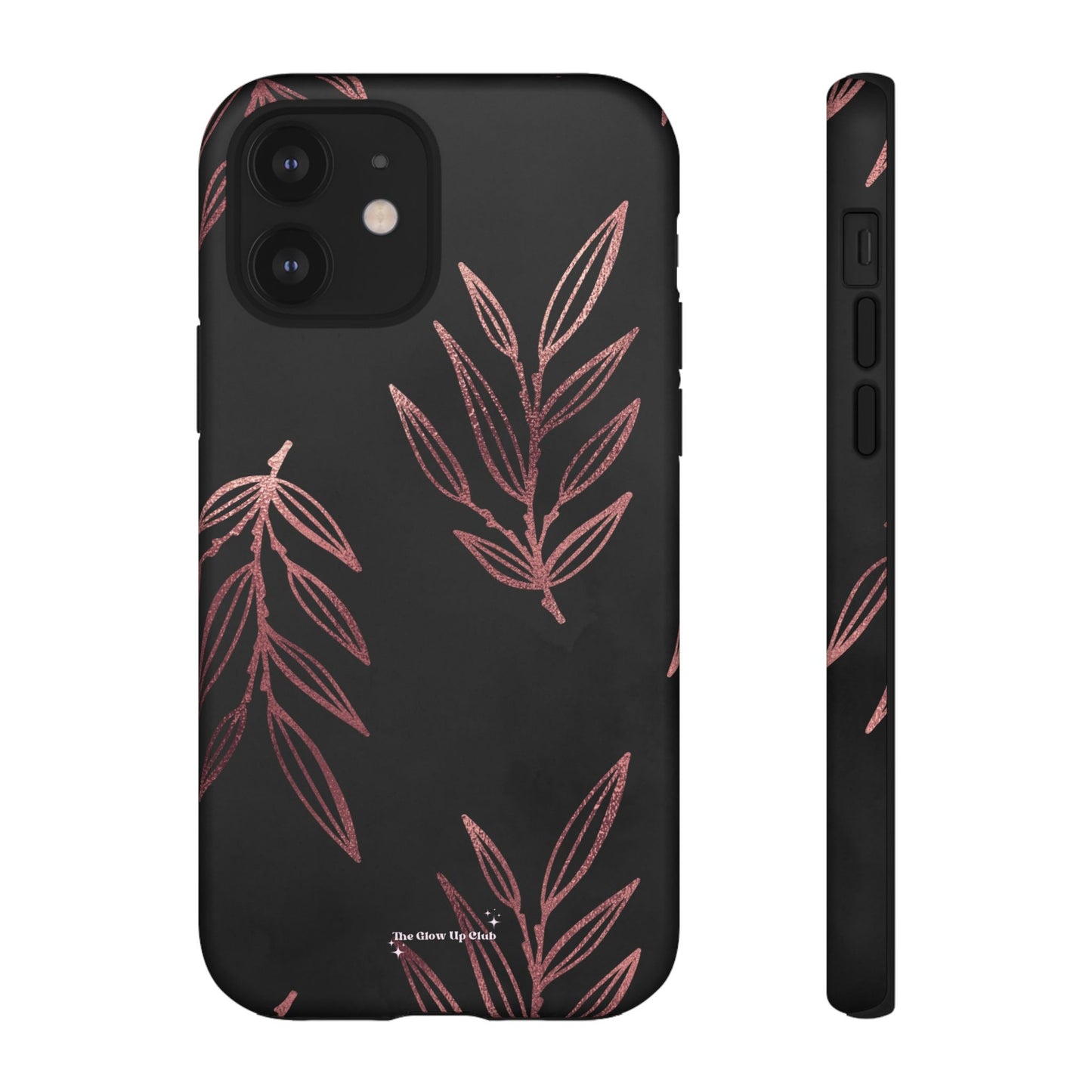 Rose gold leaves minimalistic - tough case