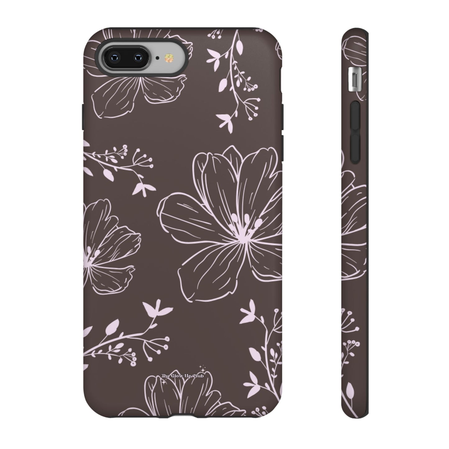 Realistic flowers grey - tough case