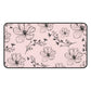 Realistic flowers pink - Desk Mat