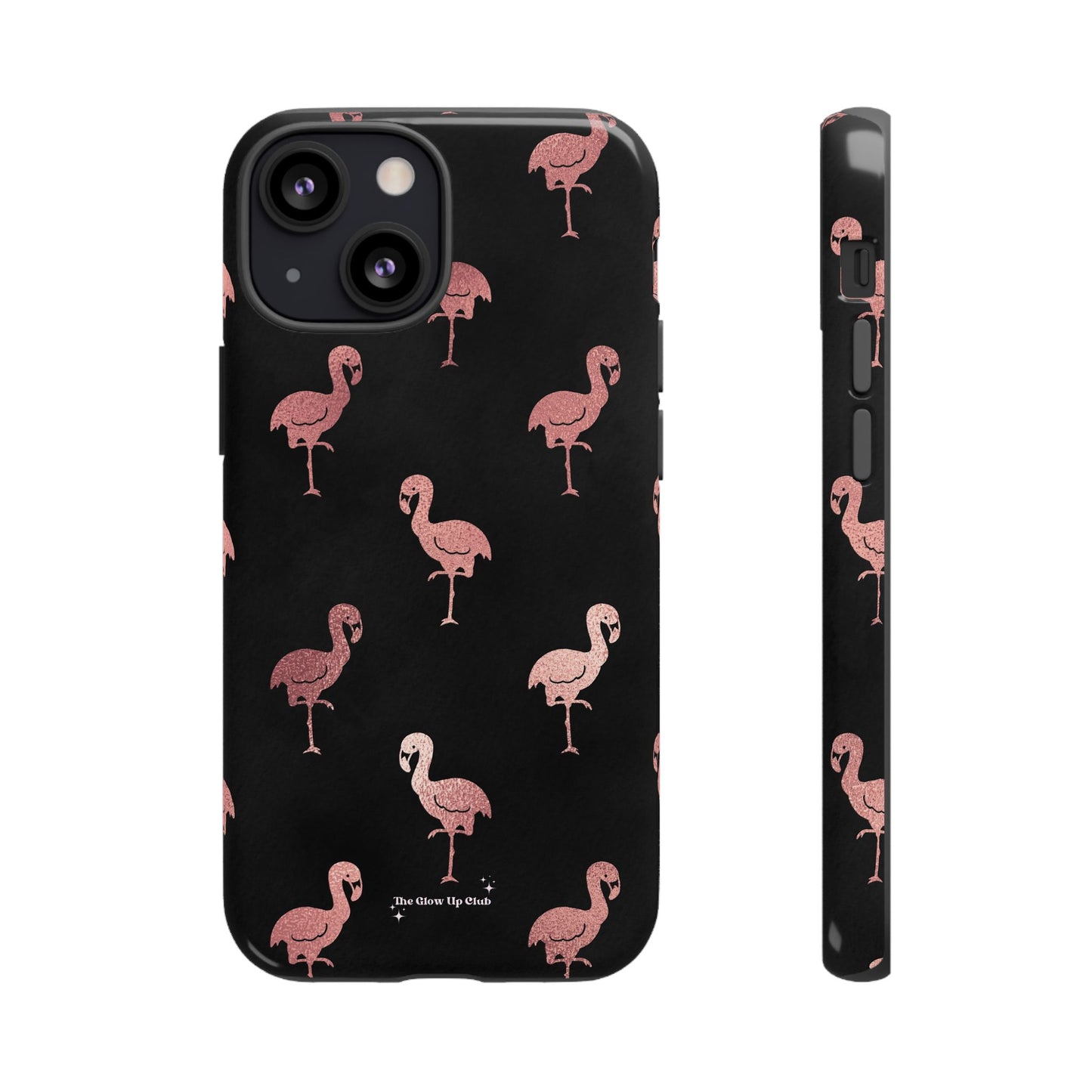 Rose gold flamingos - tough case