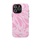 Pink abstract pattern - tough case