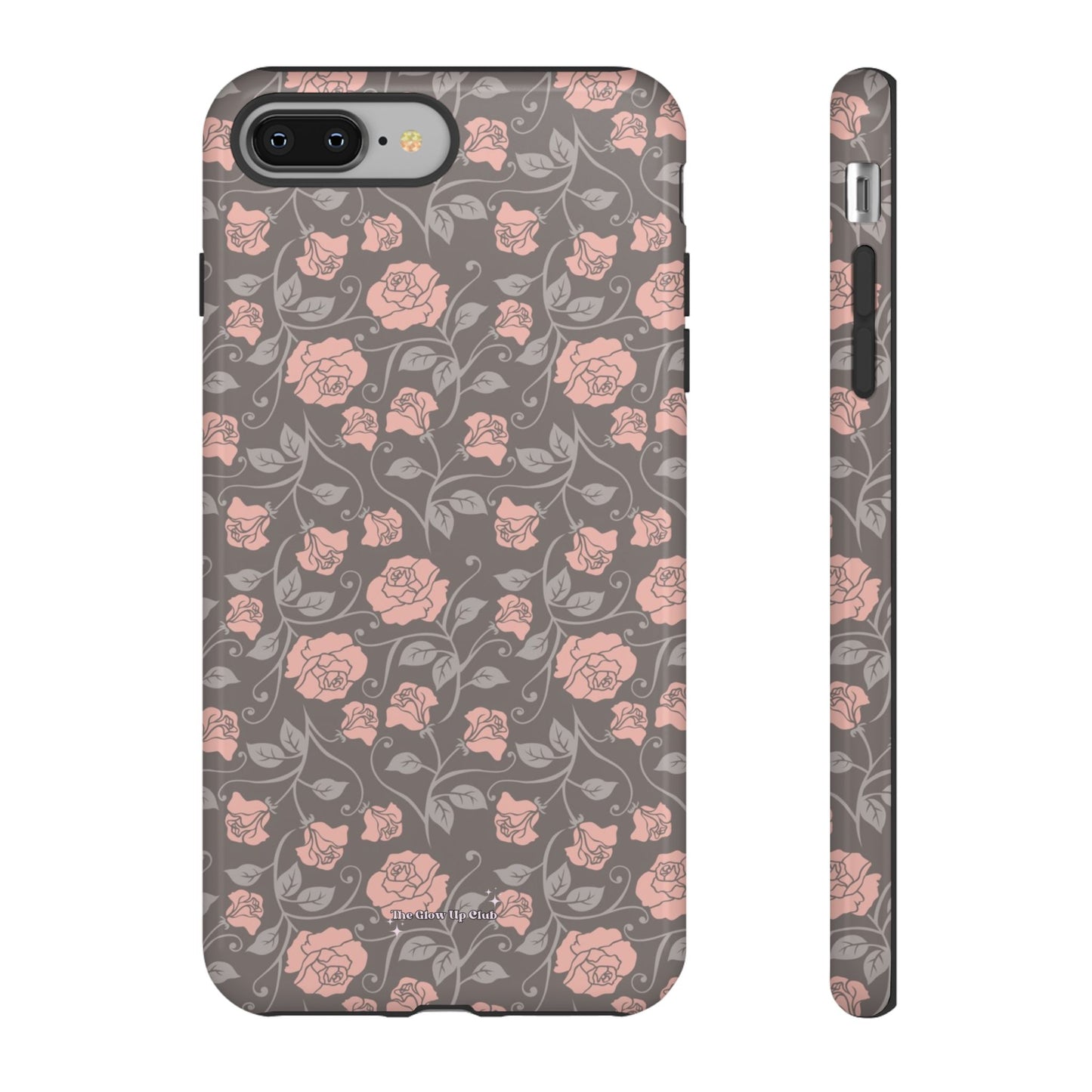 Small roses brown - tough case