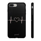 Heart line black - tough case