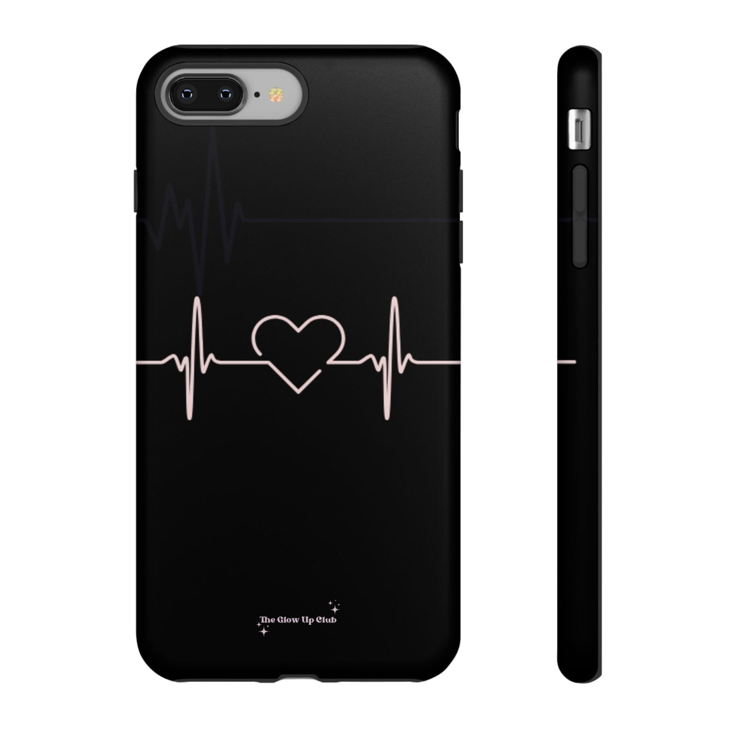 Heart line black - tough case