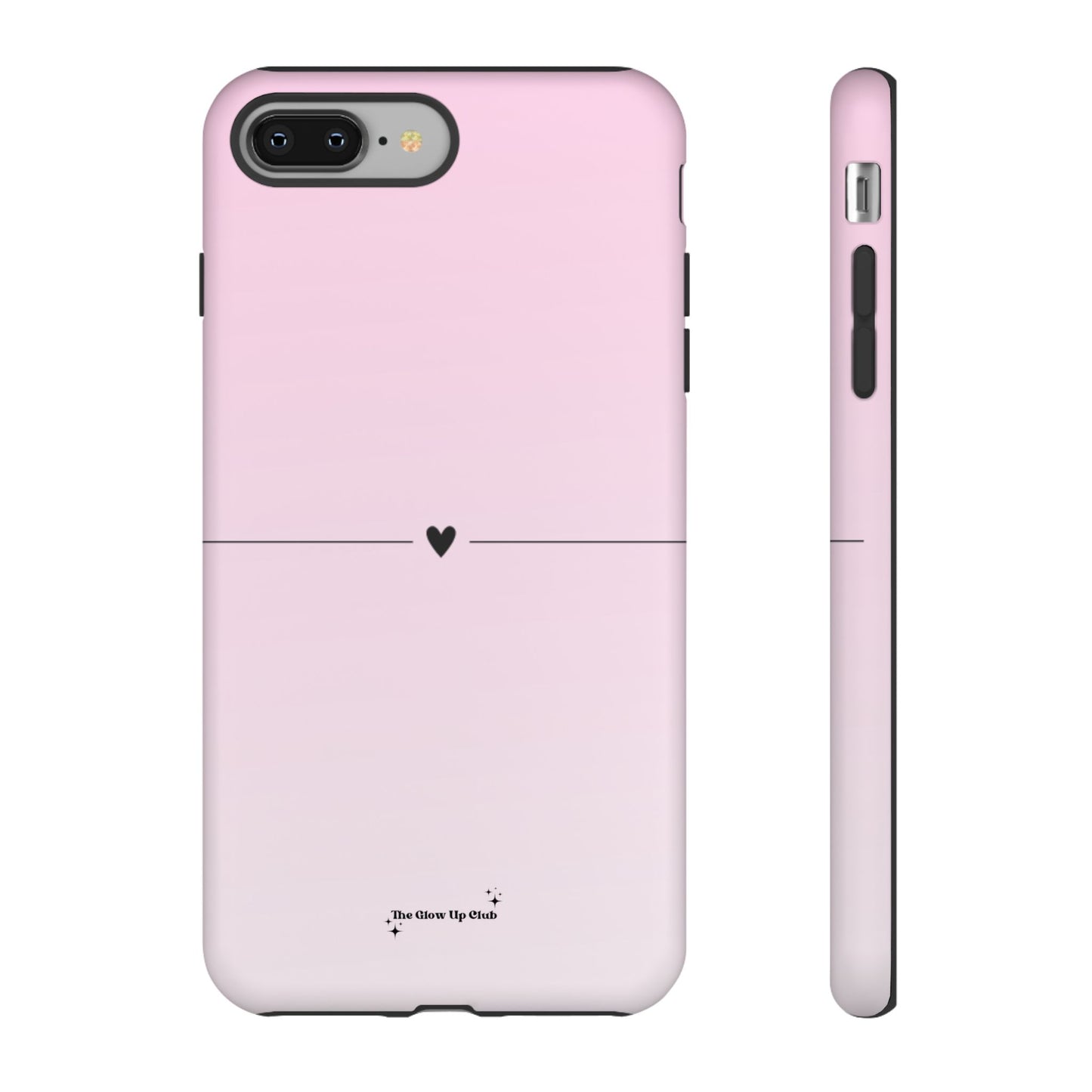 Pastel pink heart - tough case