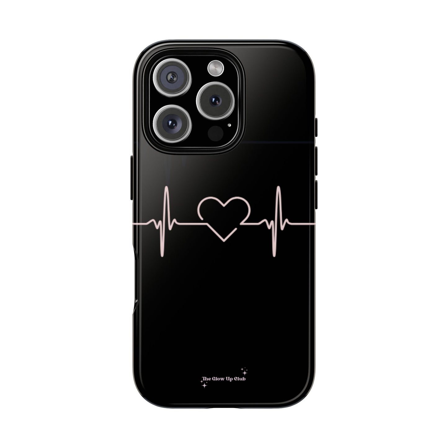 Heart line black - tough case