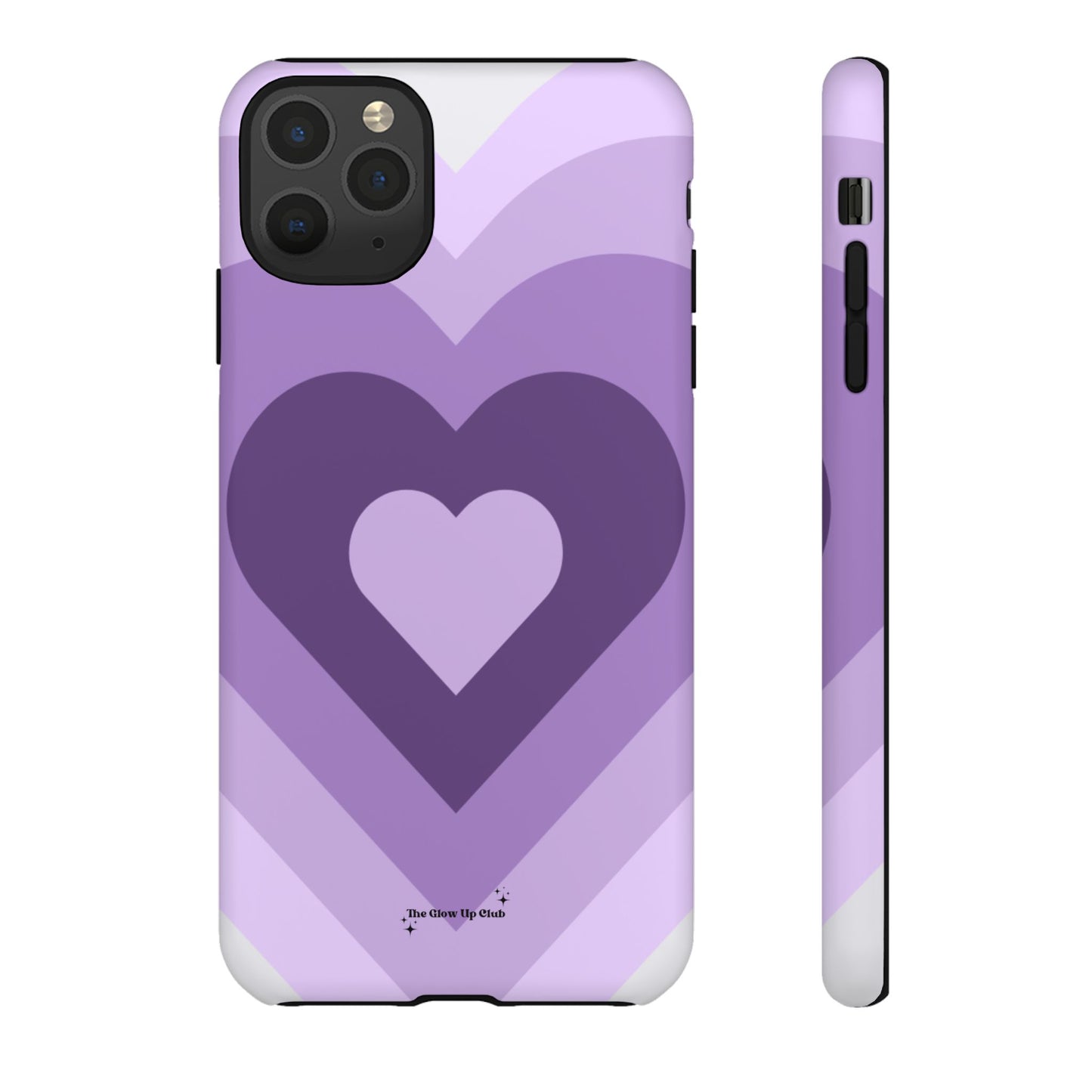 Heart layers purple - tough case