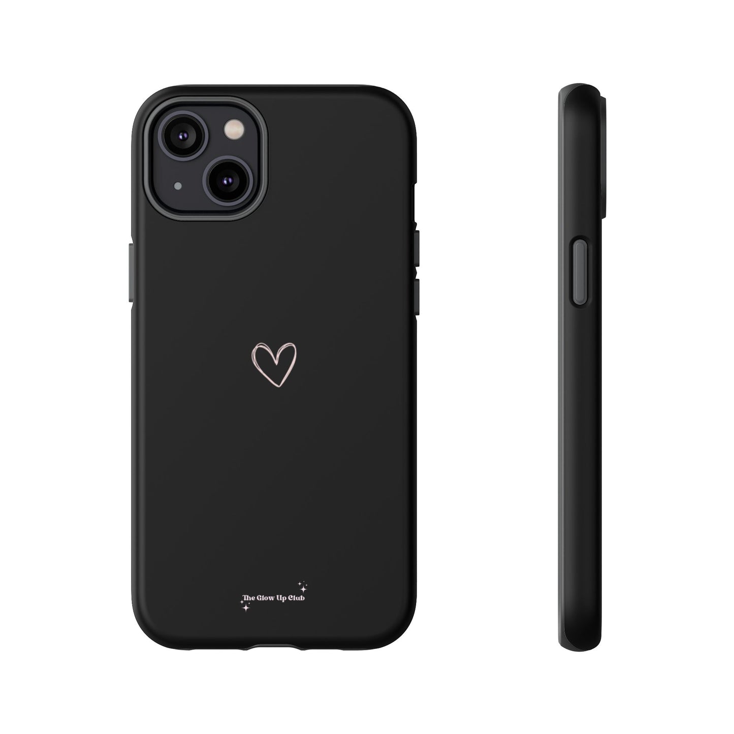 Minimalistic heart black - tough case