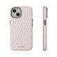 Pink grey pattern - tough case