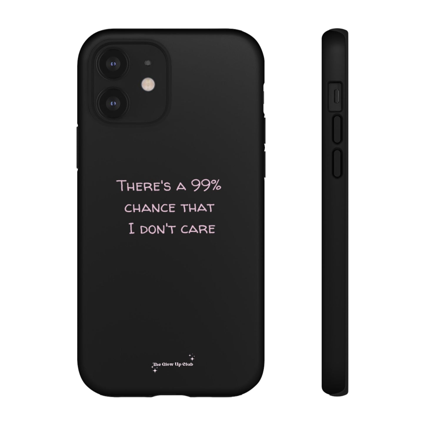 There's a 99% chance black - tough case