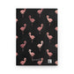 Rose gold flamingos Journal