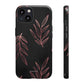 Rose gold leaves minimalistic - tough case