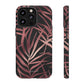 Rose gold leaves - tough case