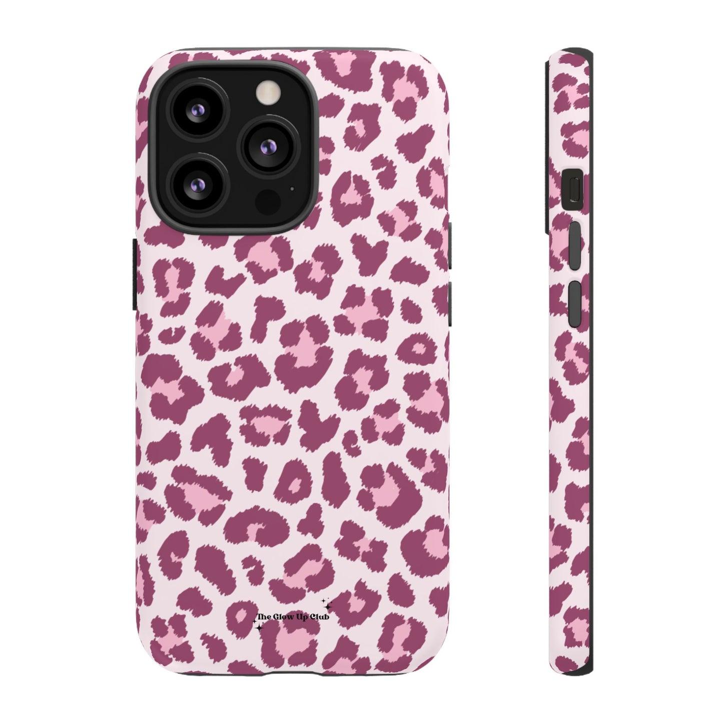 Leopard print double pink - tough case