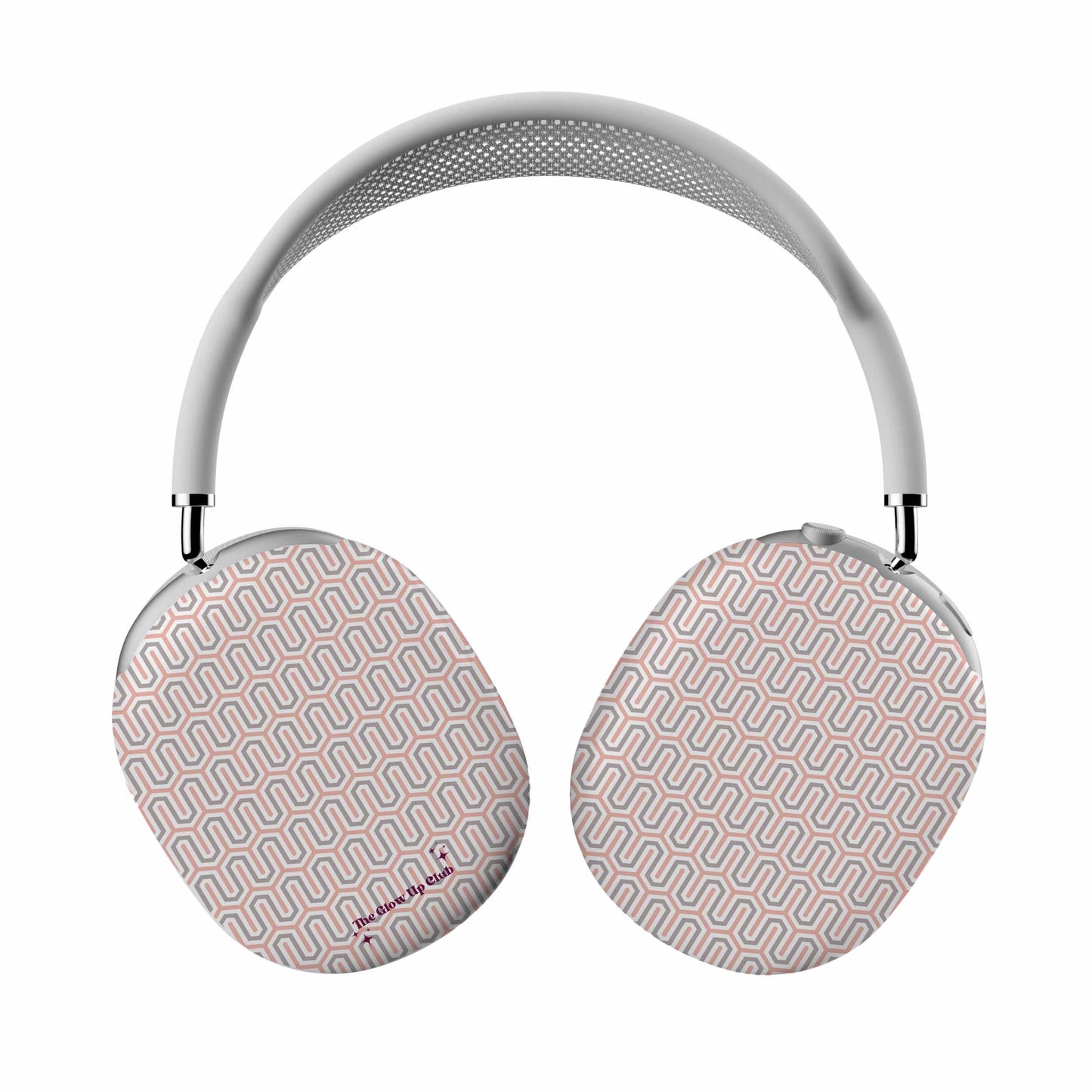 Pink grey pattern - AirPod Max Cases